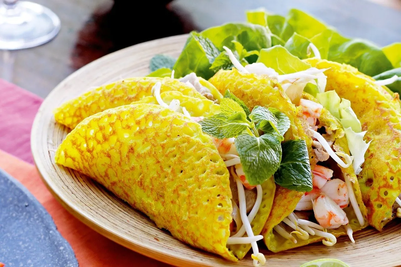 반쎄오 믁 (Bánh xèo mực)